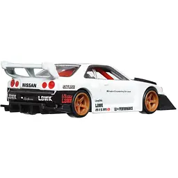 Автомодель Hot Wheels Boulevard Nissan Skyline Super Silhouette LB-ER34 біла з чорним (GJT68/HKF21) - мініатюра 5