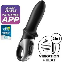 Анальний смарт-вібратор із підігрівом Satisfyer Hot Passion - мініатюра 2