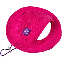 Панама Hat-Dog 5/XL вельвет малинова з регульованою затяжкою 340