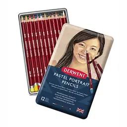 Пастельні олівці Pastel Skintone 12 кол. Derwent (5028252321112) - мініатюра 2