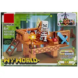 Дитячий конструктор "Minecraft" YZ7237-2, 101 деталь