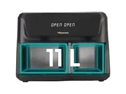 Мультипіч (аерофритюрниця) Hisense HAF3300DHCD Black (747984) - мініатюра 5