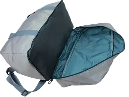 Дорожня сумка з відділом для взуття 40L Wallaby Сіра - мініатюра 6