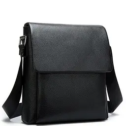 Чоловіча якісна шкіряна сумка через плече Tiding Bag A25-1278A