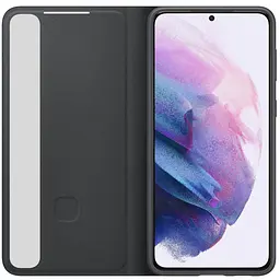 Оригінальний чохол-книжка для Samsung Galaxy S21 Plus Black S-View Clear View Cover Smart (EF-ZG996CBEGRU) - мініатюра 10
