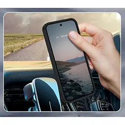 Чохол Wave Matte Color Case with Magnetic Ring для Google Pixel 9 Pro XL/10 Pro XL Black - мініатюра 2