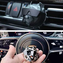 Ароматизатор Освіжувач повітря в машину на обдув Pitbull Чорний Глянець 2 шт - мініатюра 3