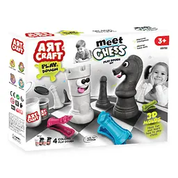 Набір для творчості Dede Art Craft Шахи з тіста 224 г (3732) - мініатюра 3