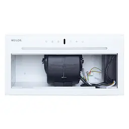 Витяжка повновбудована WEILOR PBSR 52301 GLASS WH 1100 LED Strip - мініатюра 6