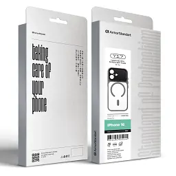 Чохол ArmorStandart Y17 MagCase для Apple iPhone 16 Grey - мініатюра 3