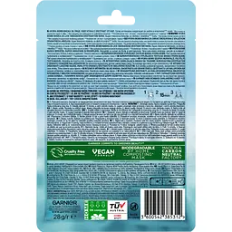 Тканинна маска для обличчя Garnier Skin Naturals Зволоження + АкваБомба, 32 мл (C5512801) - мініатюра 2