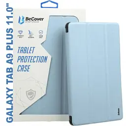 Чохол до планшета BeCover Soft Edge stylus holder Samsung Tab A9 Plus SM-X210/SM-X215/SM-X216 11.0" Light Blue (710369)