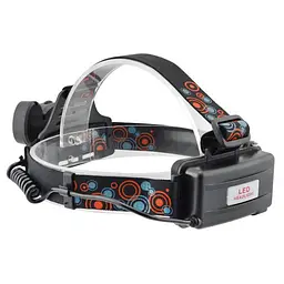 Налобний ліхтар акумуляторний Bailong 3 діода T6 BL POLICE С862 1480 Lumen - мініатюра 3