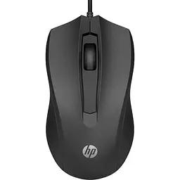 Миша HP 100 USB Black (6VY96AA)