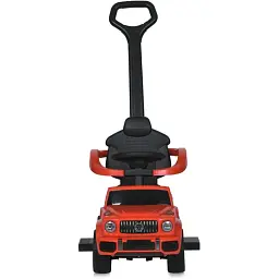 Дитяча каталка-толокар Bambi M 5795AL-3 з батьківською ручкою червоний - мініатюра 3