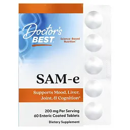 SAM-e SAM-e 200 mg 60 таблеток Doctor's Best vit0006614