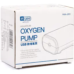 Компресор для акваріума Yee з USB кабелем 1.5 Вт - мініатюра 3