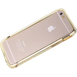 Бампер Shengo SG03 Metal Bumper iPhone 6 Gold - мініатюра 3