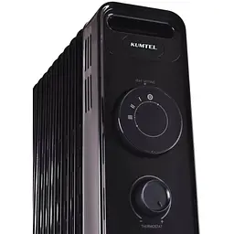 Масляний обігрівач Kumtel KUM-1240S Black [74738] - мініатюра 7