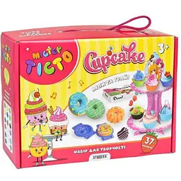 Набір для творчості STRATEG Містер тісто Cupcake українською мовою 41016