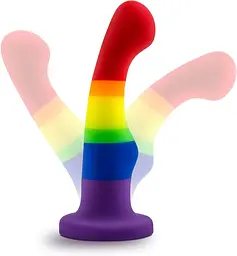 Фалоімітатор Blush Avant Pride P1 15.2 см мульти - мініатюра 2