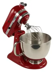 Кухонна машина KitchenAid Artisan 4,8 л 5KSM125EER з відкидним блоком червоний - мініатюра 3