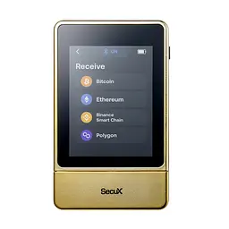 Апаратний гаманець SecuX NeoGold з сенсорним екраном, Bluetooth та USB-C Gold