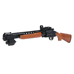 Дитяча іграшкова Рушниця 255A 66 см, пластикові кульки, лазер - мініатюра 4