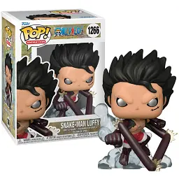 Фігурка Funko Pop Фанко Поп One Piece Snake-Man Luffy Ван Піс Монкі Д. Луффі 10 см OP SML 1266 - мініатюра 2