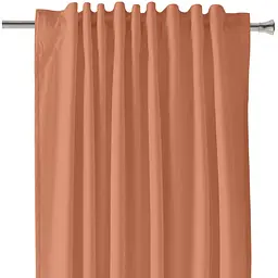 Штори на кухню та в кімнату Cosas Amber 180х270 см 2 шт теракотовий (Curtains_26Amber_DUK) - мініатюра 2