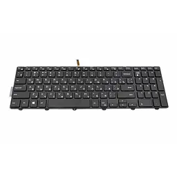Клавіатура ноутбука PowerPlant DELL Inspiron 3541, 5542 підсв., чорний фрейм (KB311712)