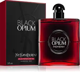 Оригінал Yves Saint Laurent Black Opium Over Red 90 мл Парфумована вода - мініатюра 2