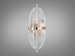 Настінне бра Diasha B1760 золото LED 6 Вт - мініатюра 4