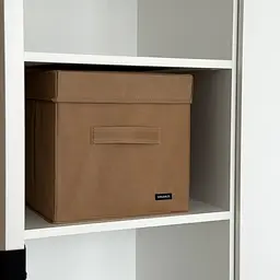  Кофр з кришкою 30*30*30 см  ORGANIZE  для зберігання речей (беж) - мініатюра 3