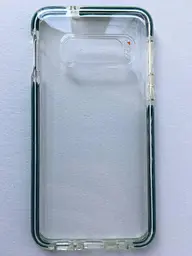Протиударний прозорий чохол GEAR4 Piccadilly D3O з антимікробним покриттям для Samsung Galaxy S10e Clear Black - мініатюра 3