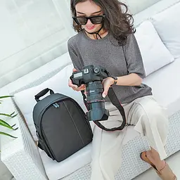 Фото рюкзак універсальний Canon EOS Чорний з червоним (IBF012R1) - мініатюра 8
