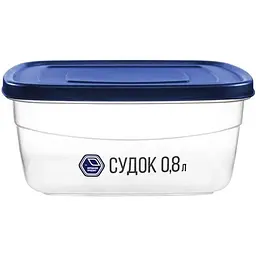 Контейнер НАРОДНИЙ ПРОДУКТ 800мл (квадратний) арт.90и