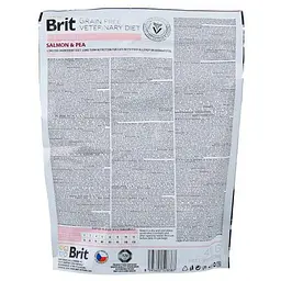 Сухий корм Brit GF VetDiet Cat Hypoallergenic для кішок, з харчовою алергією й нестерпністю, з лососем і горохом, 400 г - мініатюра 5