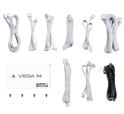 Блок живлення Chieftec Vega M 750W ATX 3.1 80+ Gold White (PPG-750-CW) - мініатюра 5