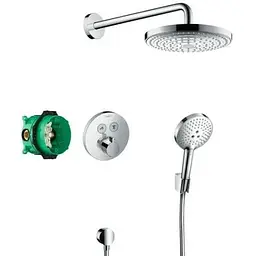 Душова система Hansgrohe ShowerSet Raindance Select S/ShowerSelect S 27297000, Хром