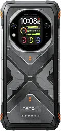 Смартфон Blackview Oscal Tank 1 12/256Gb Orange Global version - мініатюра 3