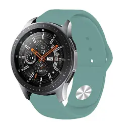 Силіконовий ремінець BeCover для Xiaomi Amazfit Bip/Bip Lite/Bip S Lite/GTR 42mm/GTS/TicWatch S2/TicWatch E Marine-Green (706205) - мініатюра 3