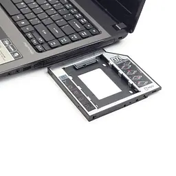 Зовнішня кишеня Gembird HDD 2,5" для ноутбука у відсік CD-ROM MF-95-02 (12.5 мм) (MF-95-02) - мініатюра 5