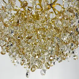 Підвісна люстра з кришталевими камінчиками Bouquet Line.F Діаметр 60см - мініатюра 5