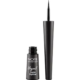 Діплайнер для очей Note Cosmetique Elegant Matte Dipliner Coal Black відтінок 01 чорний 2.5 мл - мініатюра 2