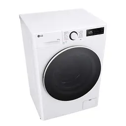 LG Прально-сушильна машина фронтальна, 9(5)кг, 1200, А, 48см, дисплей, пара, інвертор, білий - мініатюра 8