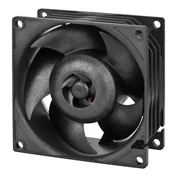 Корпусний вентилятор 80 мм Arctic S8038-10K ACFAN00279A Black - мініатюра 2