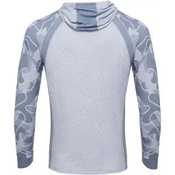 Реглан Favorite Hooded Jersey Universal L Sun protect Light grey - мініатюра 3