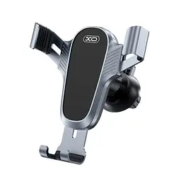 Автотримач XO C86 Car air outlet bracket Чорний - мініатюра 4