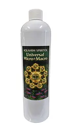 Добриво для акваріумних рослин TM Aquahim Spiritol Universal Micro+Macro, 0.5л.